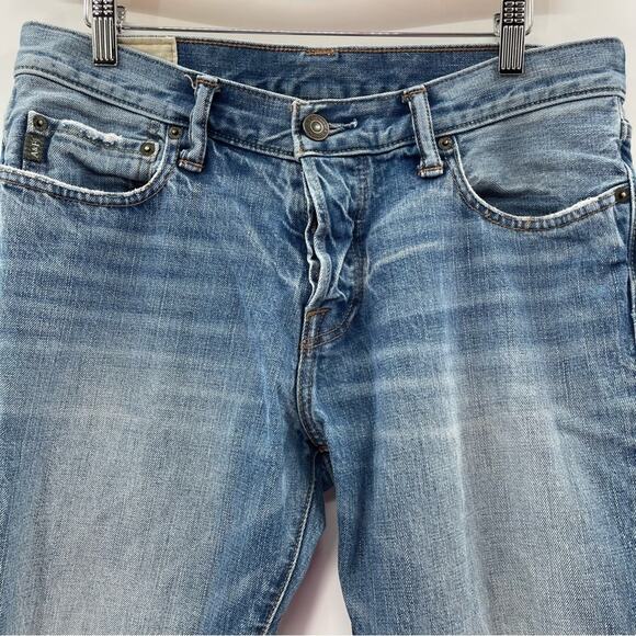 Abercrombie & Fitch Skinny Button Fly Jeans Size 32 x 30 - Picture 2 of 10